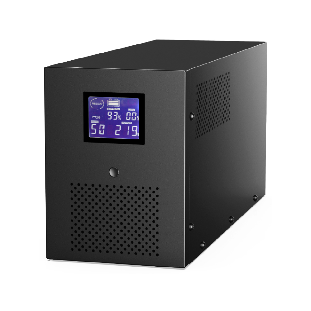SAI GEMBIRD CON USB Y DISPLAY LCD 3000 VA NEGRO