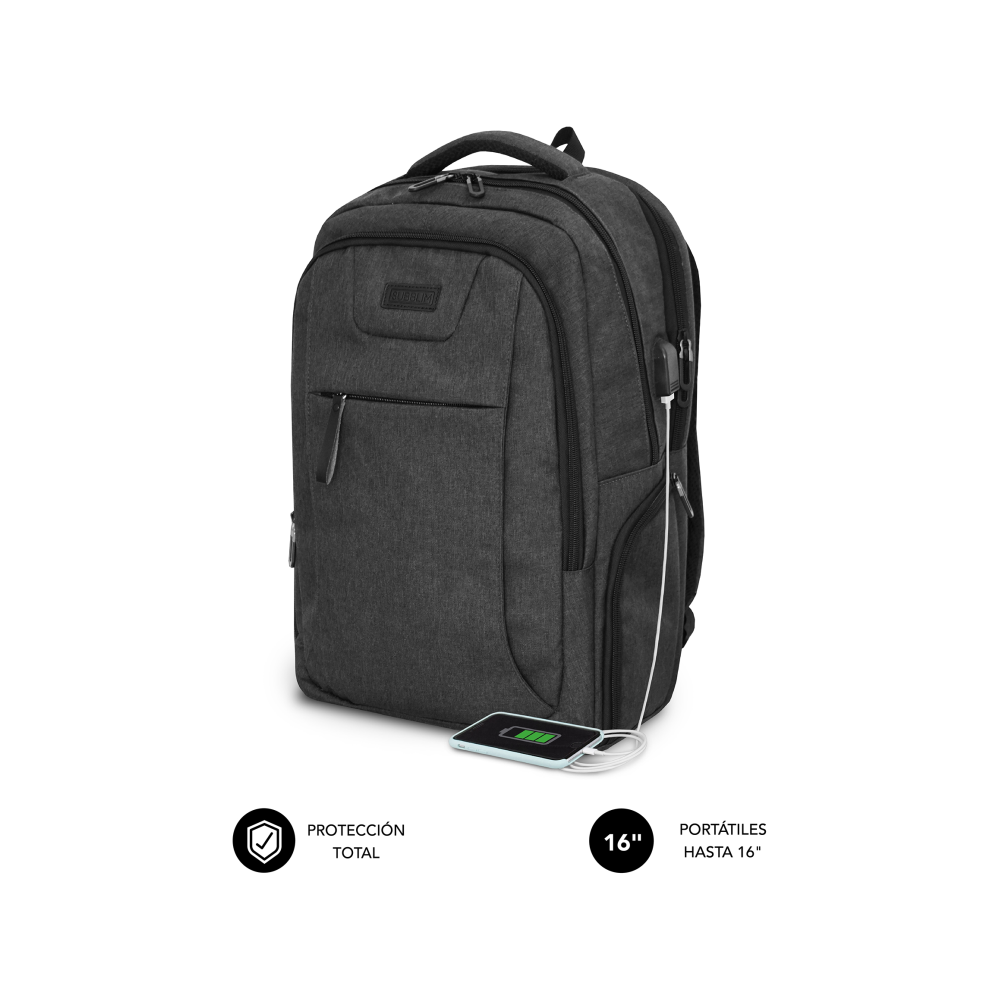 MOCHILA SUBBLIM PROFESSIONAL AIR PADDING BACKPACK 16"