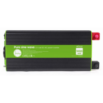 INVERSOR CORRIENTE DC-AC GEMBIRD COCHE DE ONDA SINUSOIDAL PURA DE 12 V 1000 W