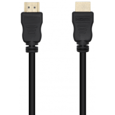CABLE HDMI AISENS V1.4 ALTA VELOCIDAD 14+1 CCS A/M-A/M 1.8M NEGRO