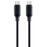 CABLE DE CARGA Y DATOS GEMBIRD POWER DELIVERY (PD) TIPO C DE 100 W, 1,5 M