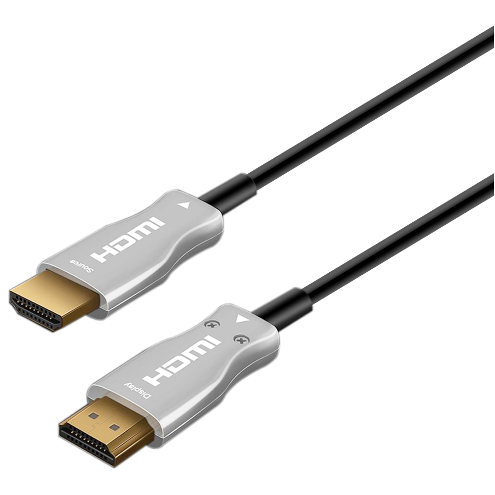 CABLE HDMI AISENS V2.0 OPTICO ACTIVO AOC 4K60HZ M/M 30M NEGRO