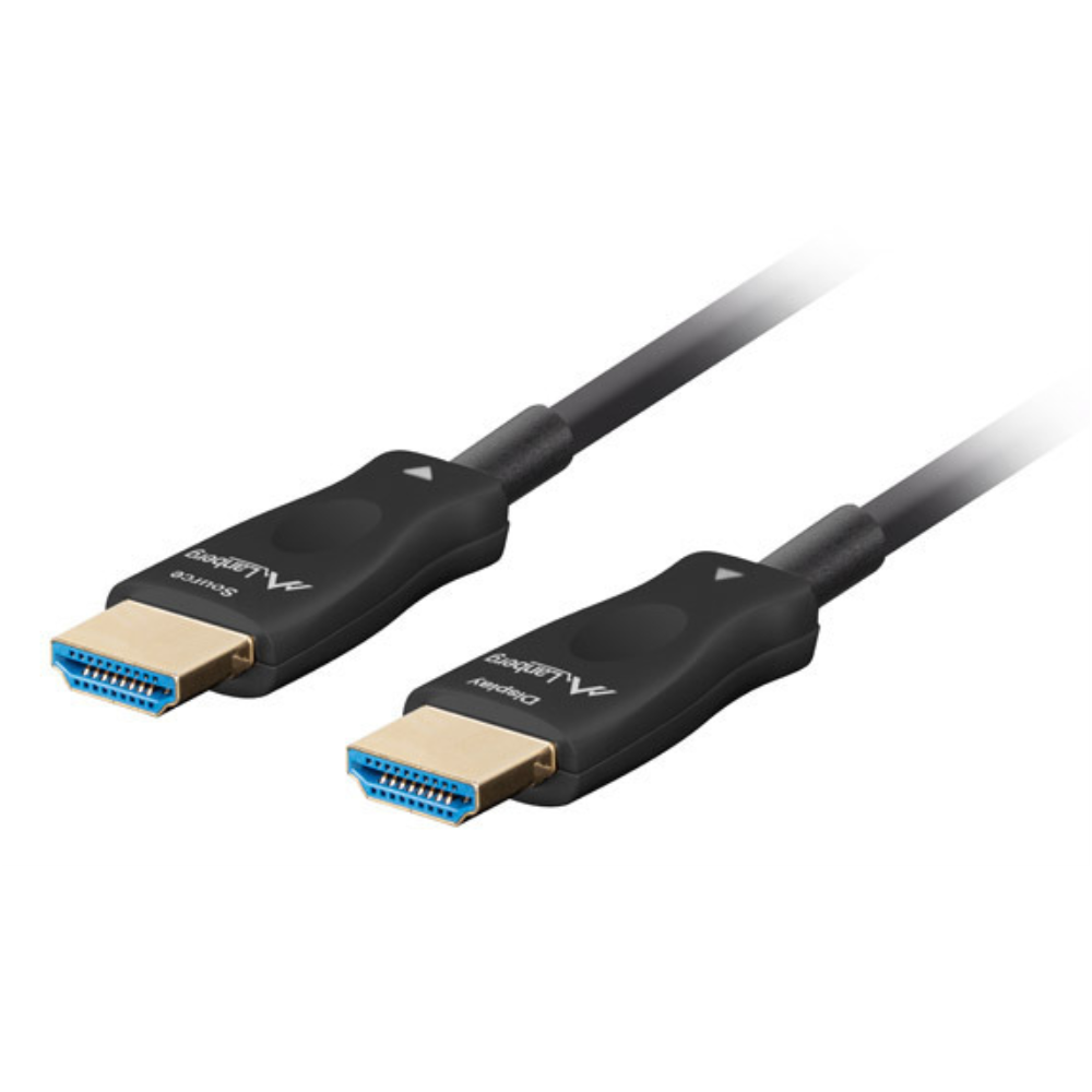 CABLE HDMI AOC LANBERG V2.1 M/M OPTICO ACTIVO 8K60HZ 40M NEGRO