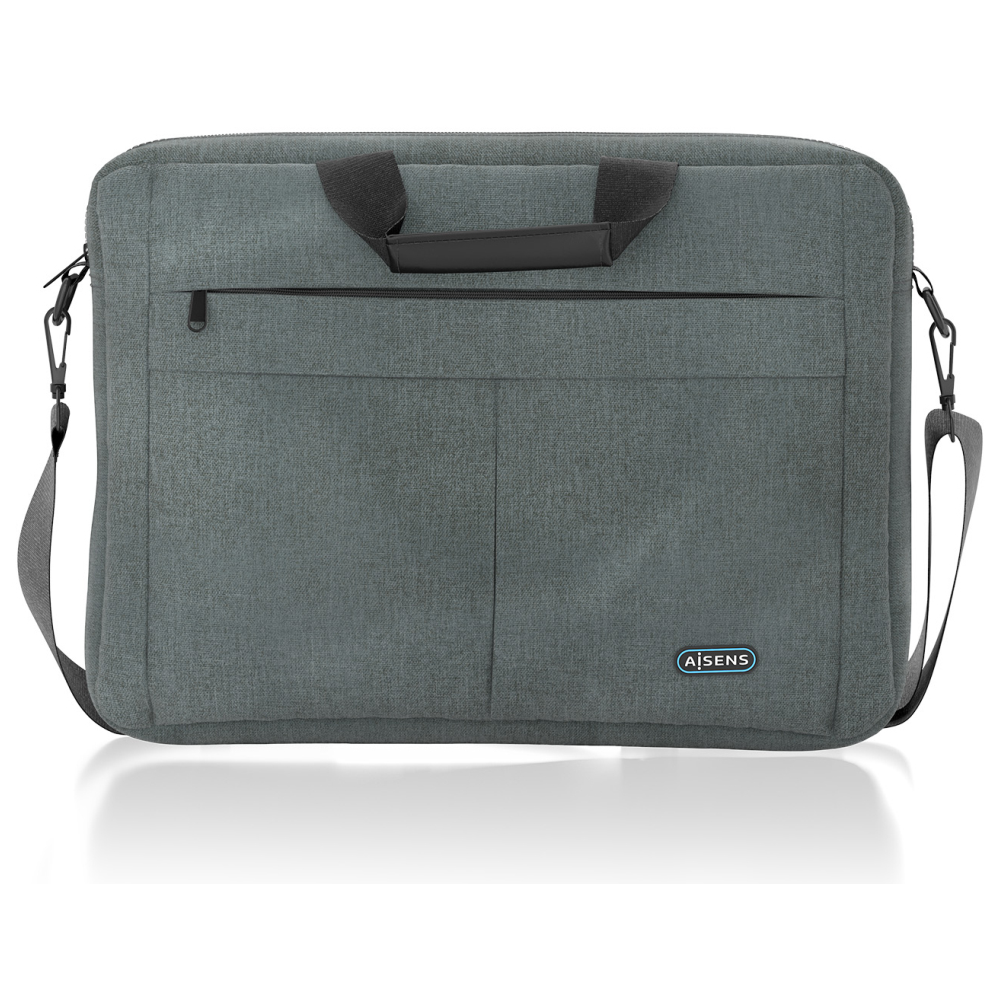 MALETIN AISENS PREMIUM 15,6" GRIS