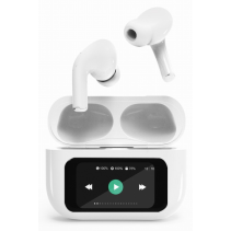 AURICULARES GEMBIRD TWS-LCD-ANC-01-W BLANCO BT