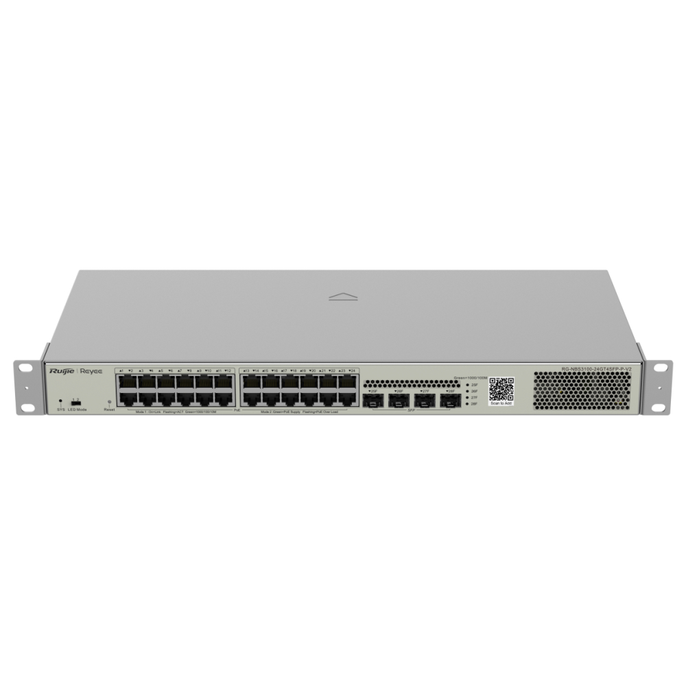 SWITCH RUIJIE REYEE RG-NBS3100-24GT4SFP-P-V2