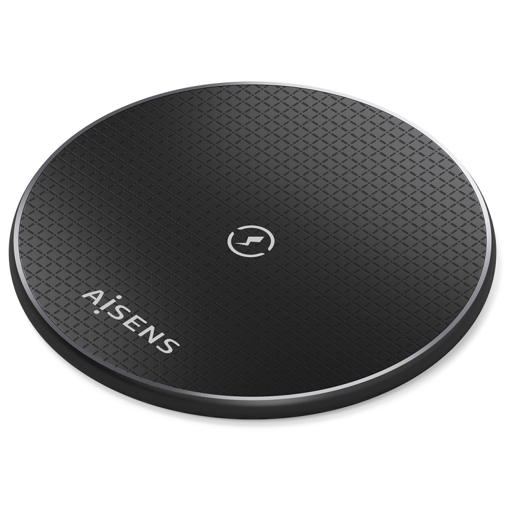 CARGADOR AISENS INALAMBRICO USB-C 15W PARA MOVIL NEGRO