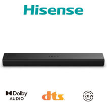 BARRA DE SONIDO HISENSE HS1000 120W DOLBY STEREO 2 CANALES BT 5.3 HDMI