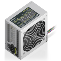FUENTE ALIMENTACION AISENS ATX 500W OEM PLATA