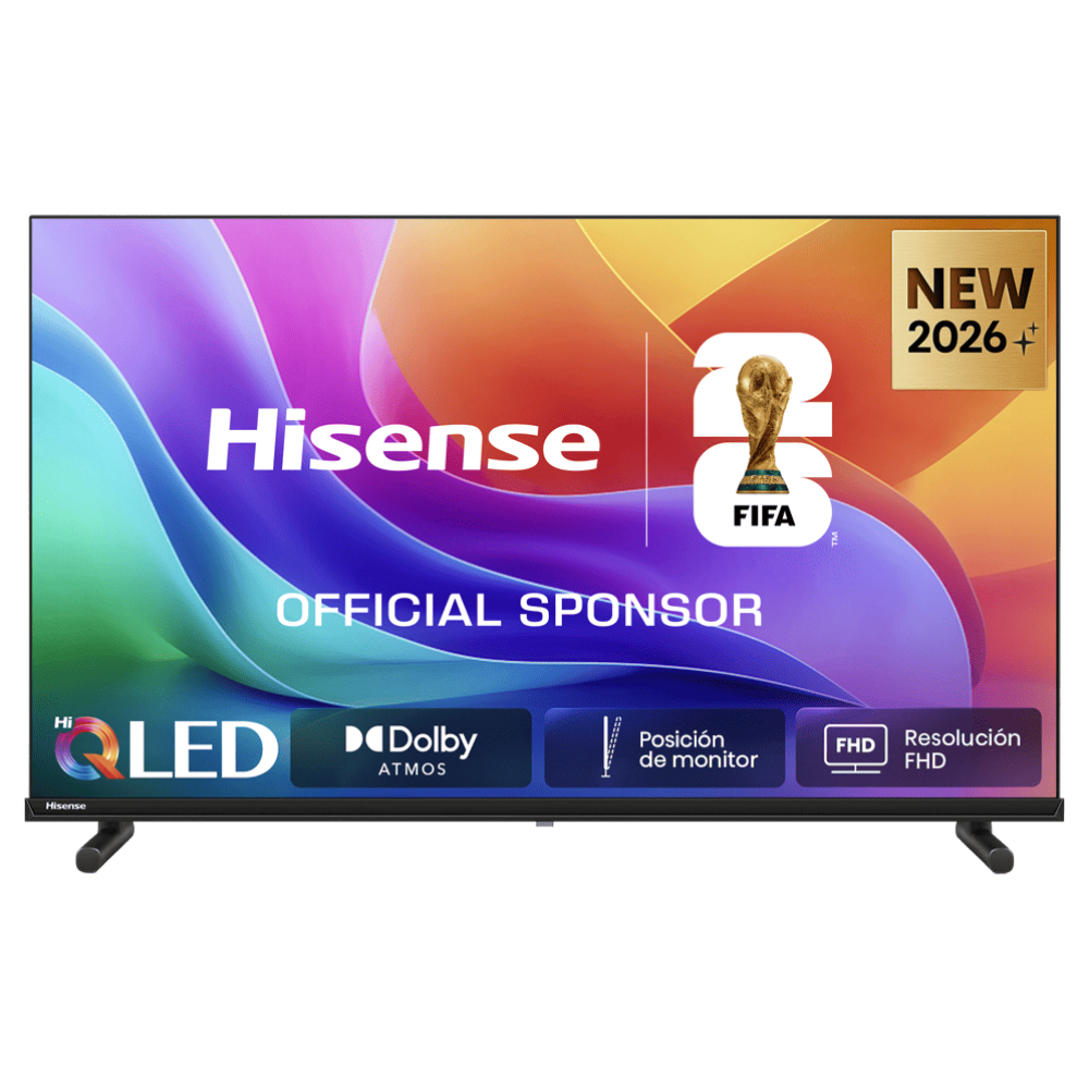 TV HISENSE 32A5S 32" FHD QLED SMART TV DOLBY ATMOS MODO JUEGO AIRPLAY