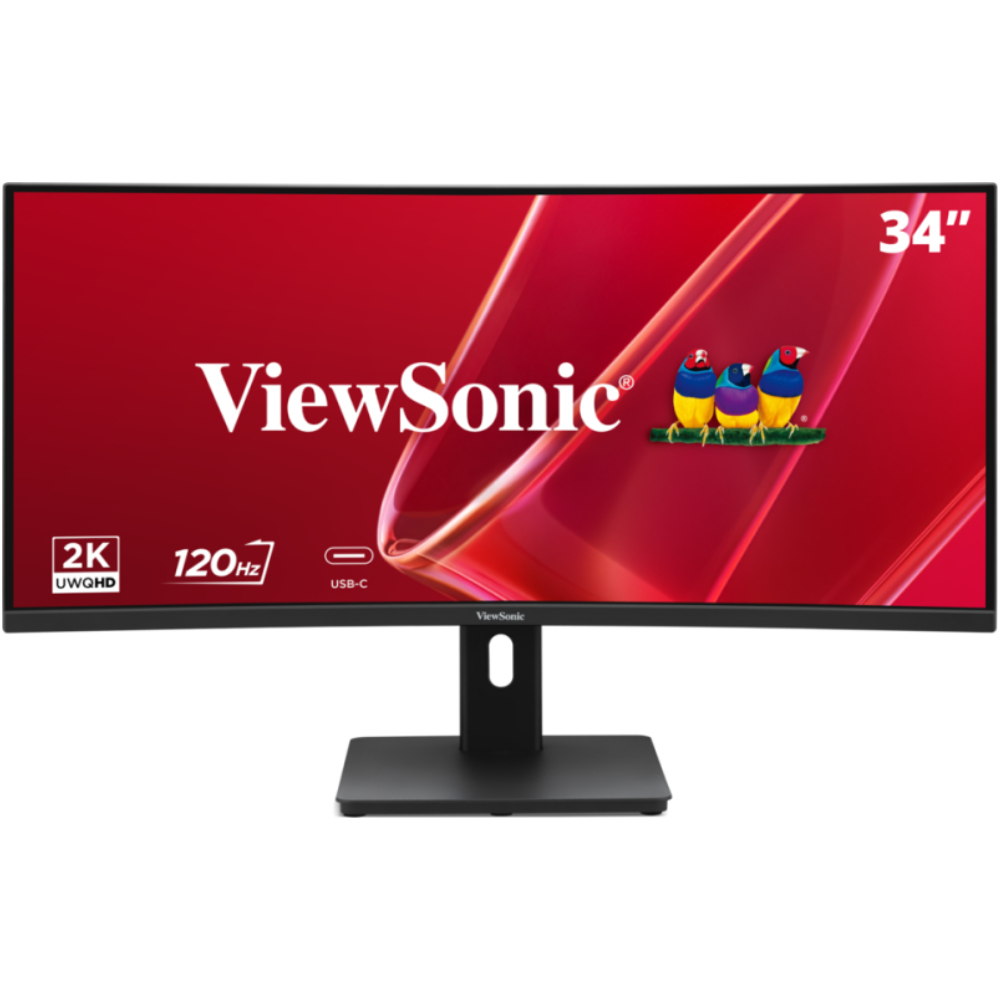 MONITOR VIEWSONIC 34" 21:9, 3440 x 1440, SuperClear® IPS curve monitor, HDMI, DisplayPort, USB, USB-