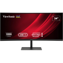 MONITOR VIEWSONIC 34" QHD CURVO HDMI DP 65W USB-C USB RJ45 MULTI AJUS.ALTURA