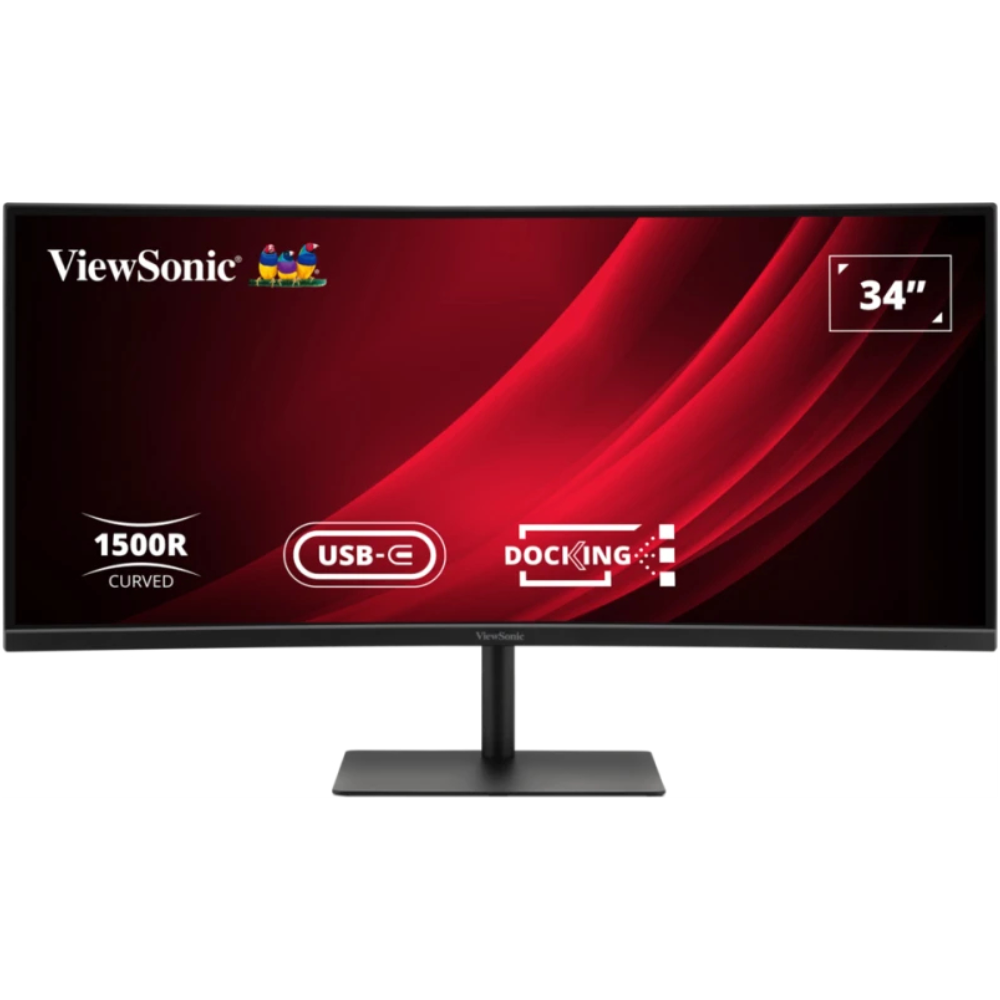 MONITOR VIEWSONIC 34" QHD CURVO HDMI DP 65W USB-C USB RJ45 MULTI AJUS.ALTURA