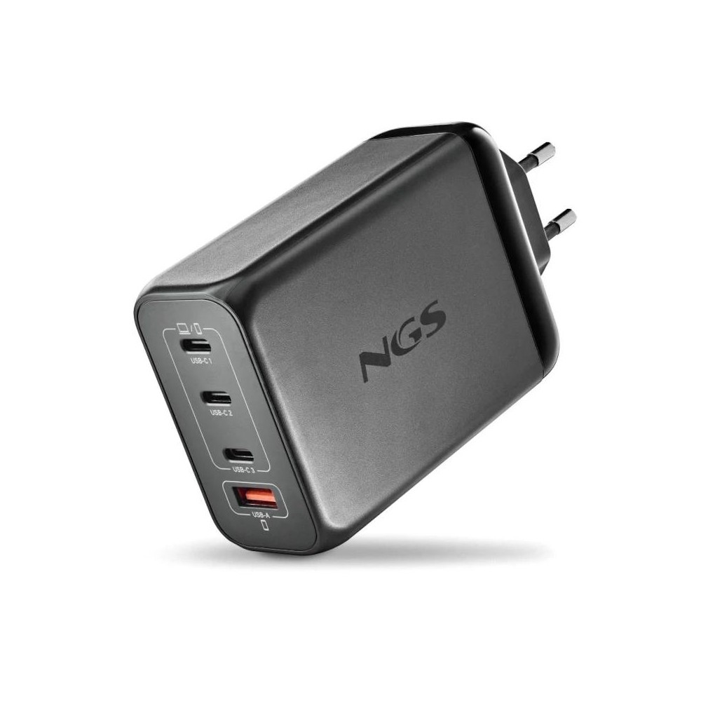 Ngs cargador ultrarapido240w 4 puertos 3usb-c 1 us