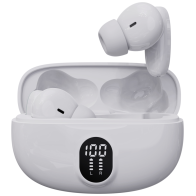 AURICULARES BLUETOOTH DENVER INALAMBRICOS CON EFECTO DE LUZ BLANCO
