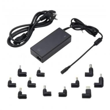 Ewent cargador autom. univernotebook 90w 11 puntas
