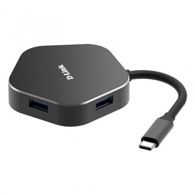 D-link dub-m420 hub usb-c 4en1 hdmi/2usb 3.0/usb-c