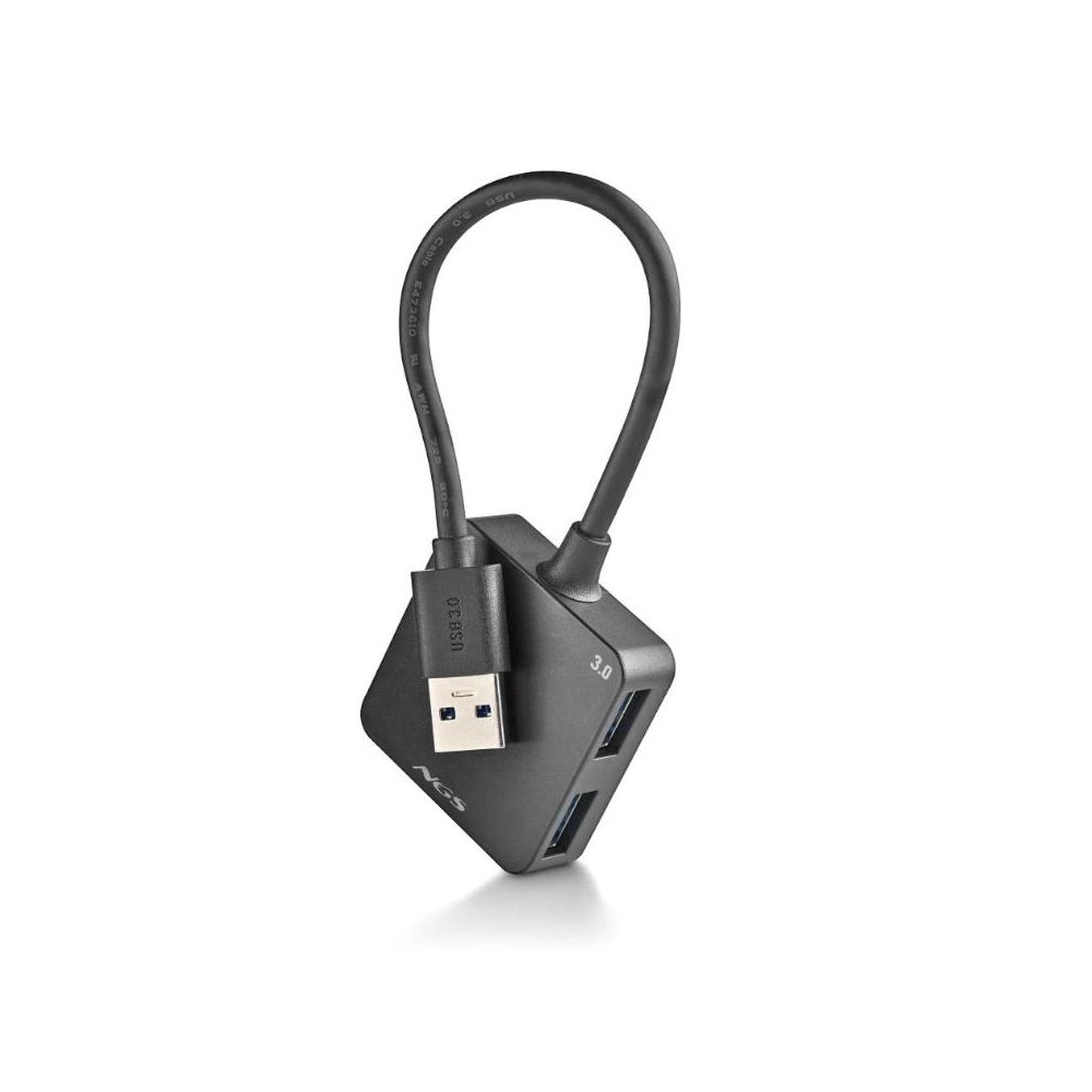 Ngs hub 4 puertos usb 3.0 usb 2.0 usb 1.1