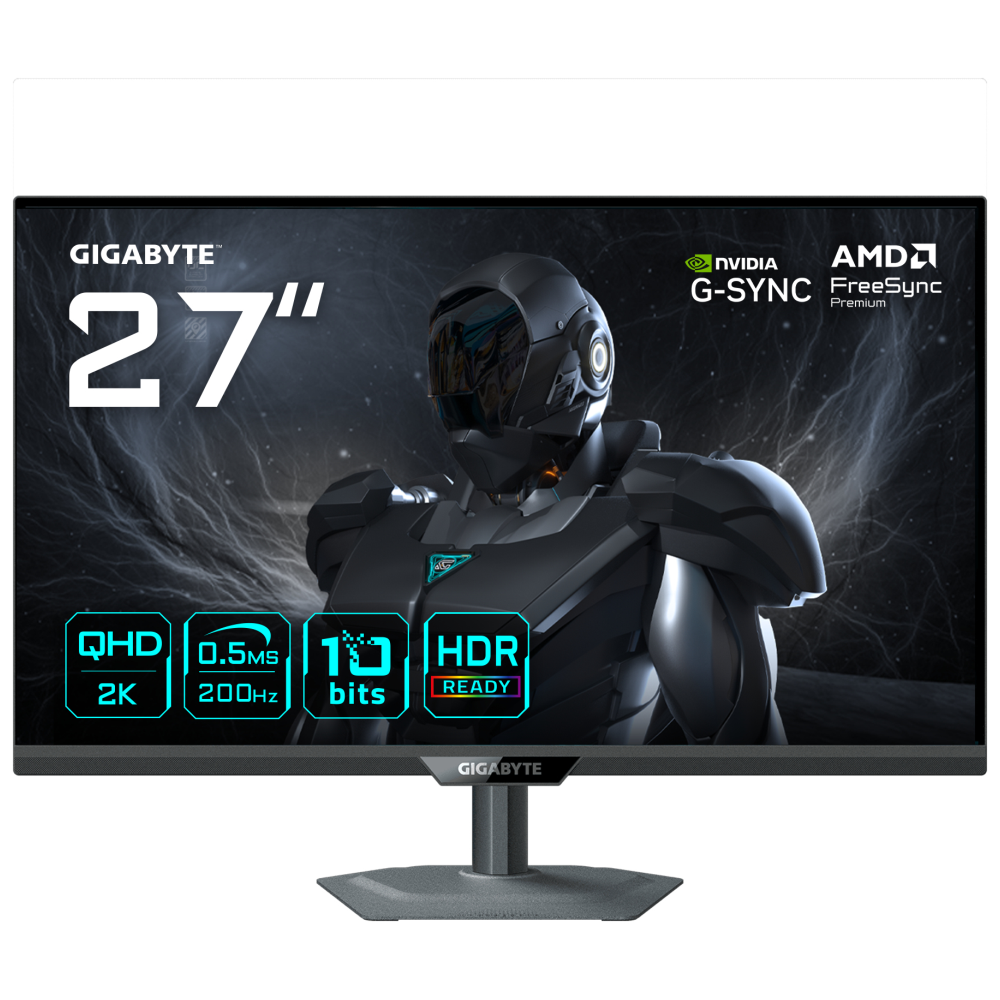 MONITOR GIGABYTE 27" G27Q20 QHD IPS 200HZ FREESYNC