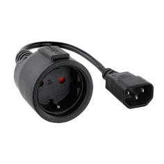 Nanocable cable adaptador c14-m a cee7-h, 50cm 2