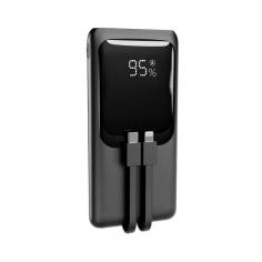 Gembird powerbank con cables 20w 10000mah