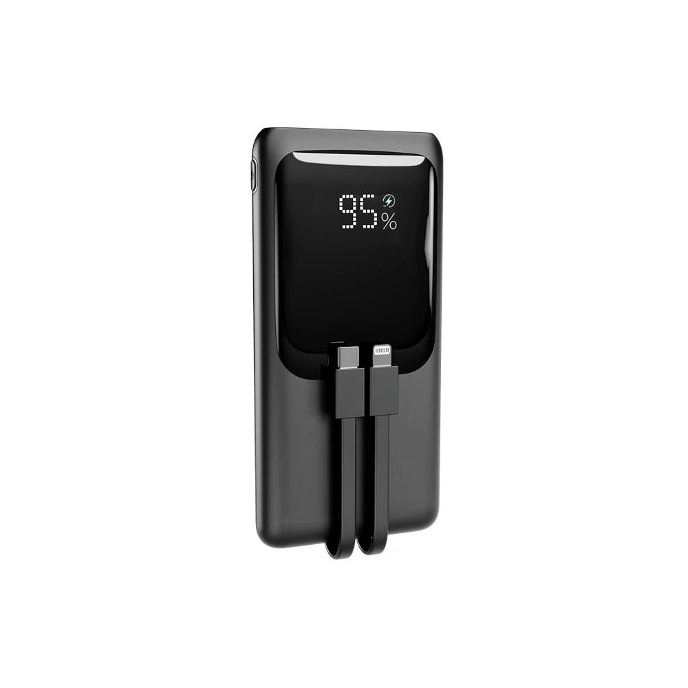 Gembird powerbank con cables 20w 10000mah