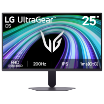 MONITOR LG ULTRAGEAR 25G523B-B 24,4" FULLHD 200HZ IPS 1MS FREESYNC G-SYNC HDR10 GAMING