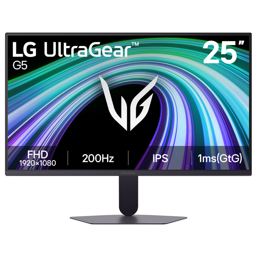 MONITOR LG ULTRAGEAR 25G523B-B 24,4" FULLHD 200HZ IPS 1MS FREESYNC G-SYNC HDR10 GAMING