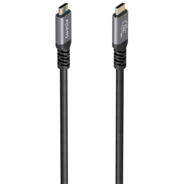 CABLE AISENS USB 3.2 GEN2x2 20GBPS 8K30HZ 5A 100W E-MARK C/M-C/M 3M