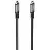 CABLE AISENS USB 3.2 GEN2 10GBPS 8K30HZ 5A 100W E-MARK C/M-C/M 4M
