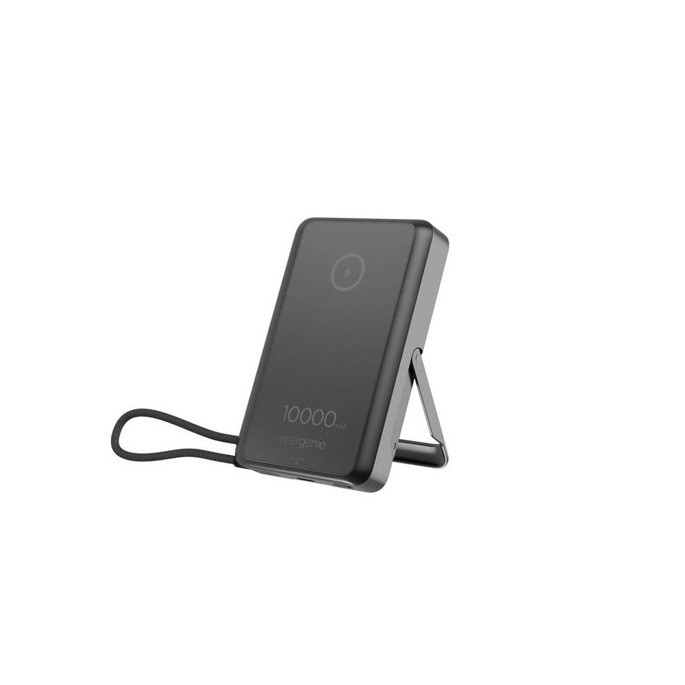 Gembird powerbank wireless15 w c/soporte 10000mah