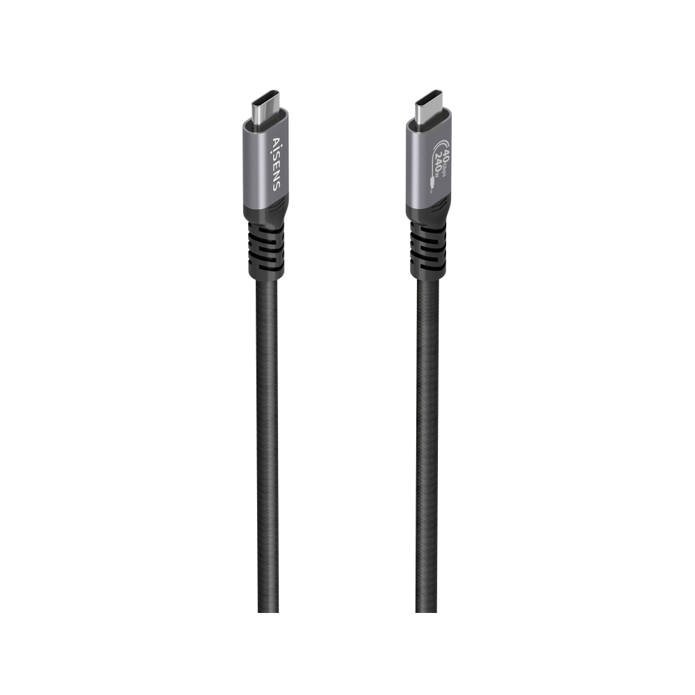 CABLE USB4 AISENS GEN3x2 40GBPS 8K60HZ 5A 48V 240W E-MARK C/M-C/M 1.5M