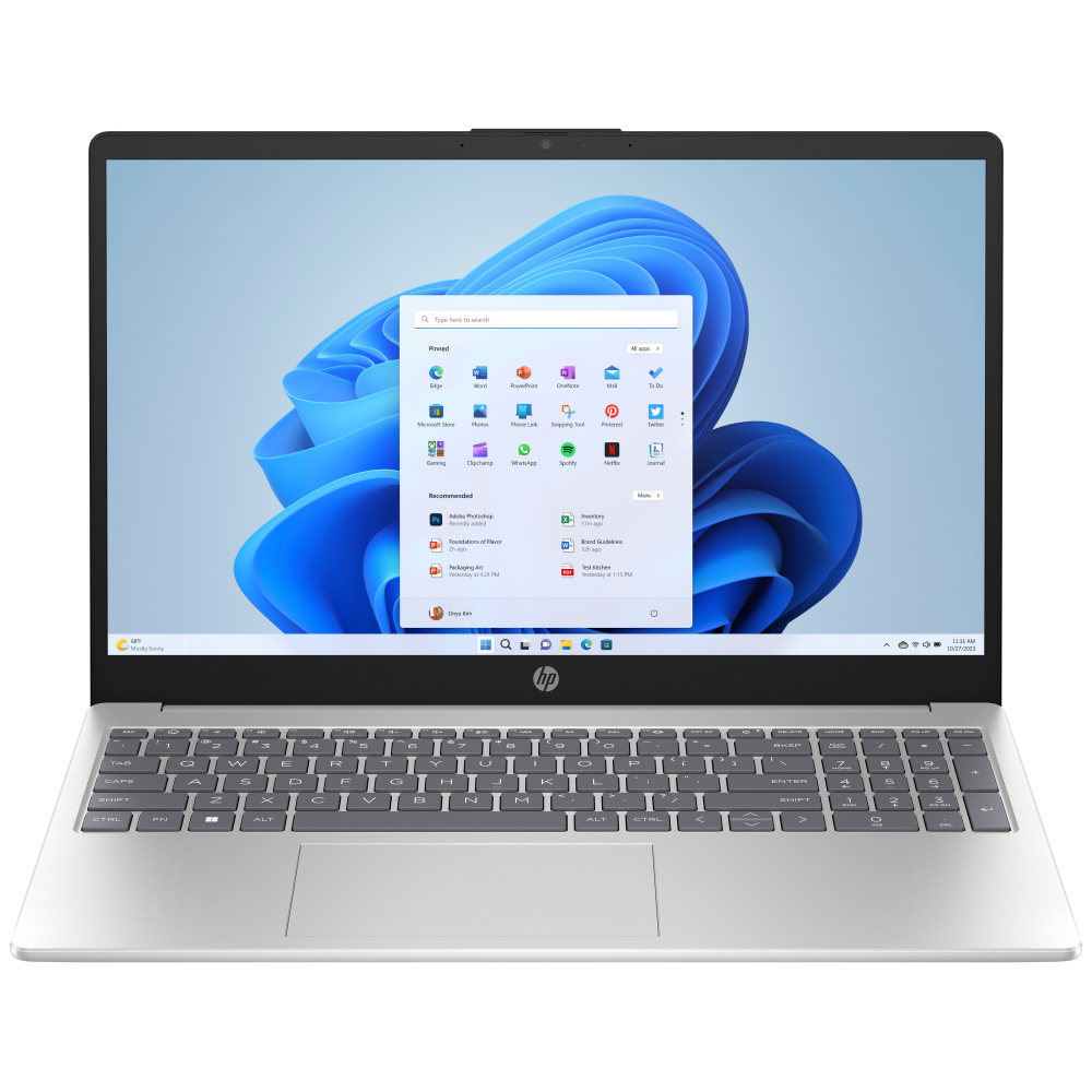 PORTATIL HP 15-FD1010NSX CORE 7 150U 16GB 512GB 15.6" W11H PLATA