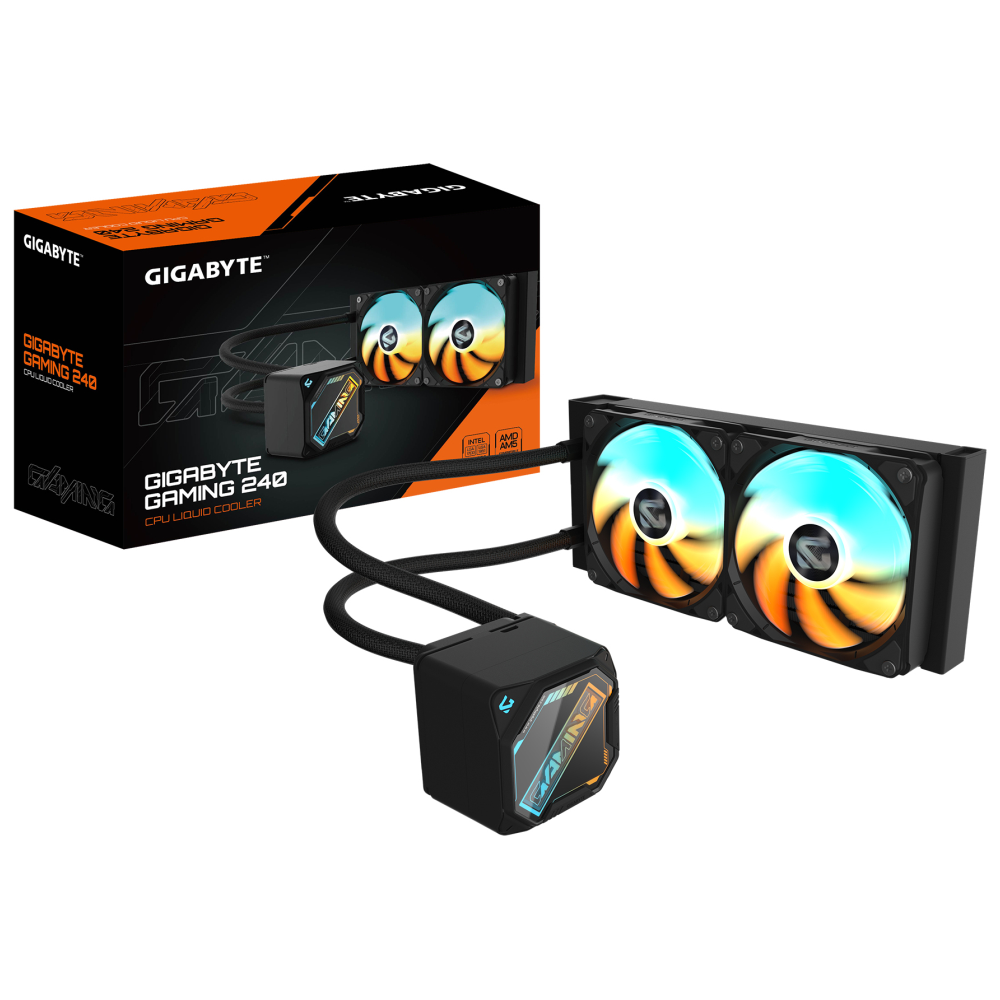 REFRIGERACION LIQUIDA GIGABYTE GME 240 NEGRA