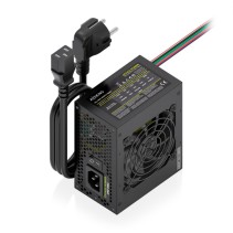 FUENTE ALIMENTACION AISENS SFX 500W CABLE ALIMENTACION OEM NEGRA