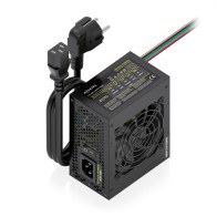 FUENTE ALIMENTACION AISENS SFX 500W CABLE ALIMENTACION OEM NEGRA