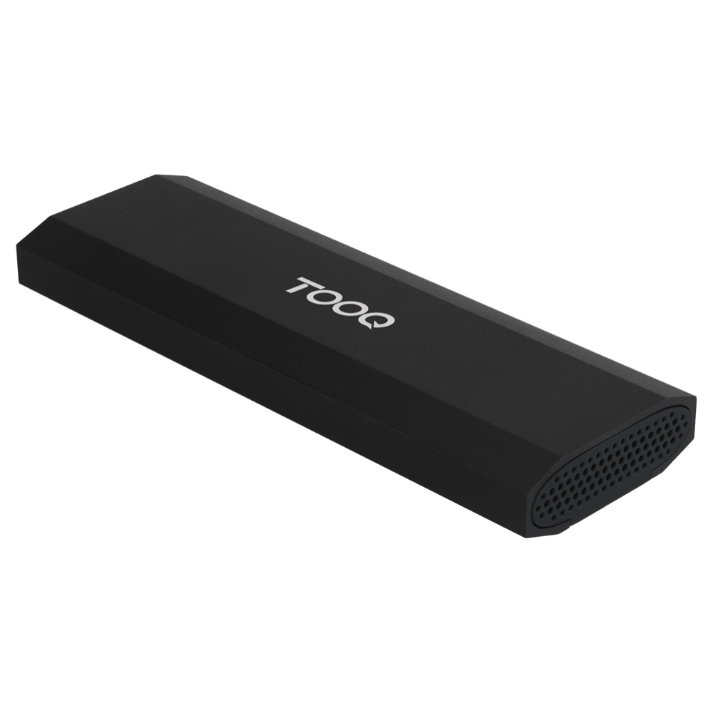 CARCASA TOOQ TQE-2231B M.2 NVMe PCIe USB 3.1 GEN2 NEGRO