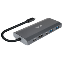 CARCASA+HUB TOOQ TQE-2241G M.2 NGFF/NVMe USB 3.2 GEN2