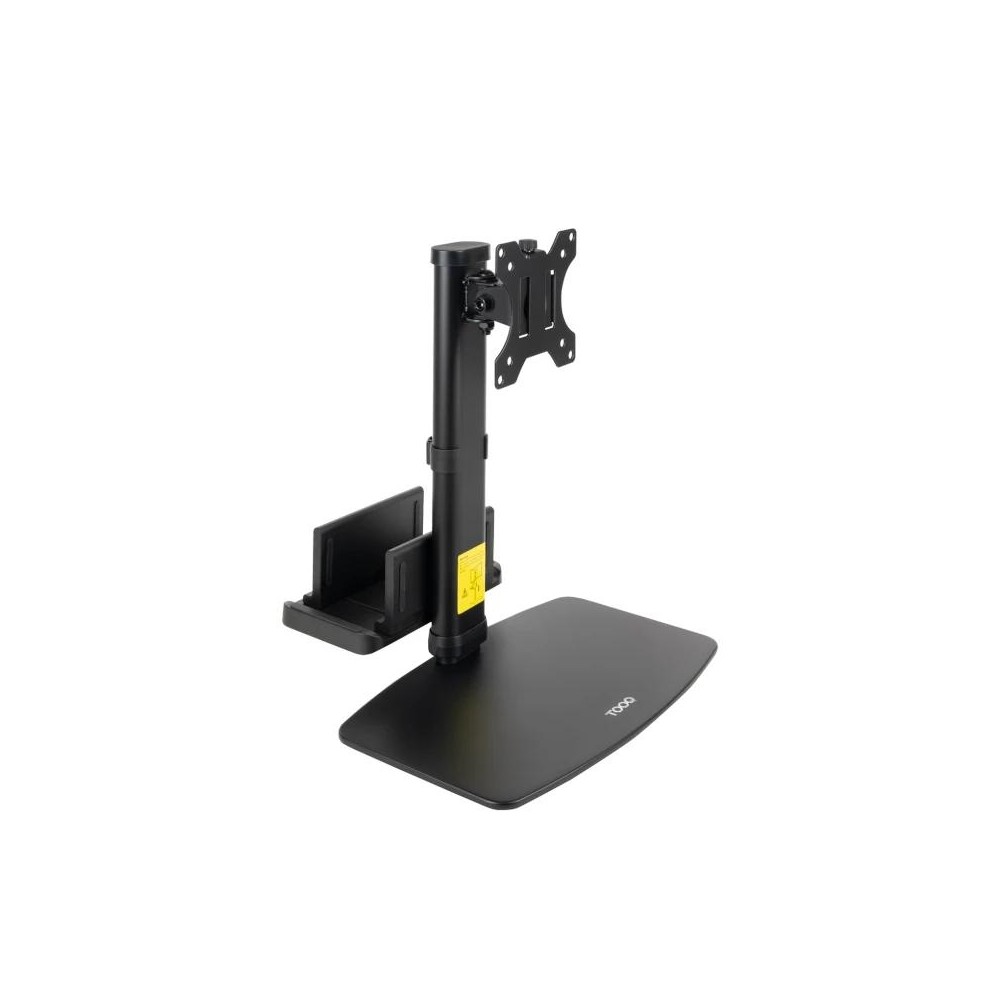 Tooq db1127tn-b soporte mesa monitor+minipc 17-27