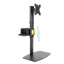 Tooq db1127tn-b soporte mesa monitor+minipc 17-27