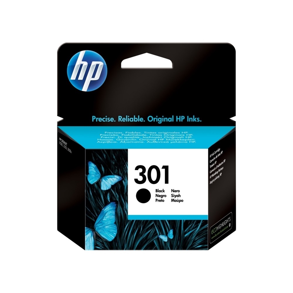 Hp cartucho 301 negro