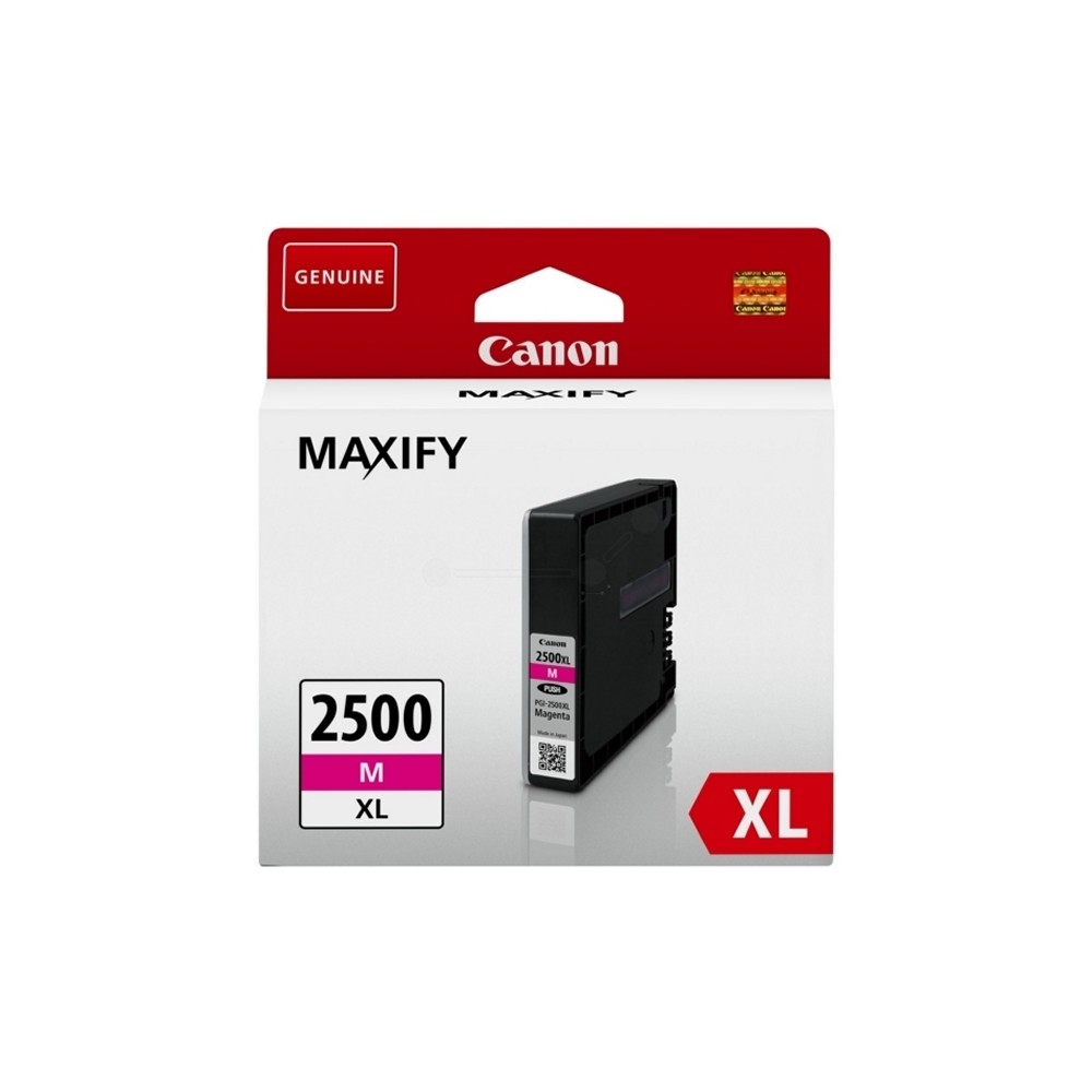 Canon cartucho pgi-2500xlm magenta