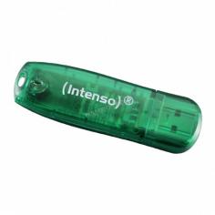 Intenso 3502460 lápiz usb 2.0 rainbow 8gb verde 2