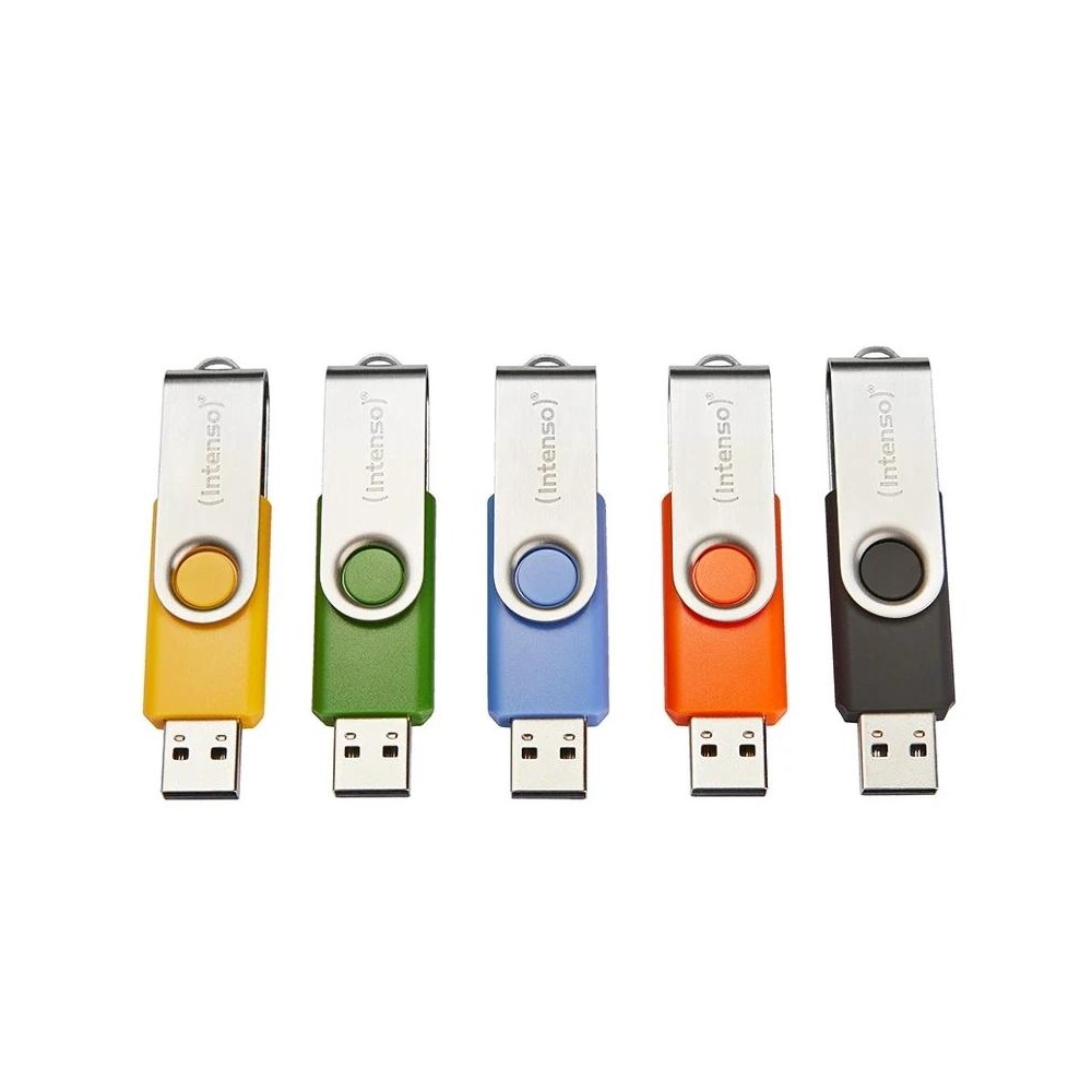 Intenso basic line multipack lápiz usb 2.0 4gb 10u