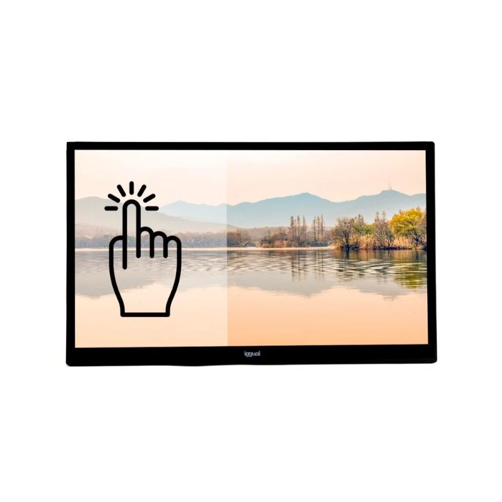 Iggual monitor led táctil capacitivo fhd 27" ip65