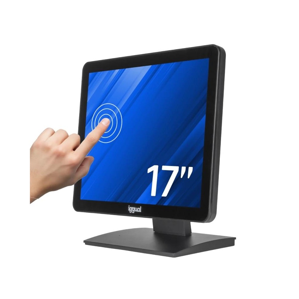 Iggual monitor táctil capacitivo 17" vga hdmi usb