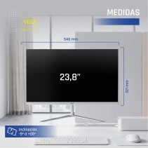 Iggual monitor 24" ips 1ms fhd 120hz mm blanco