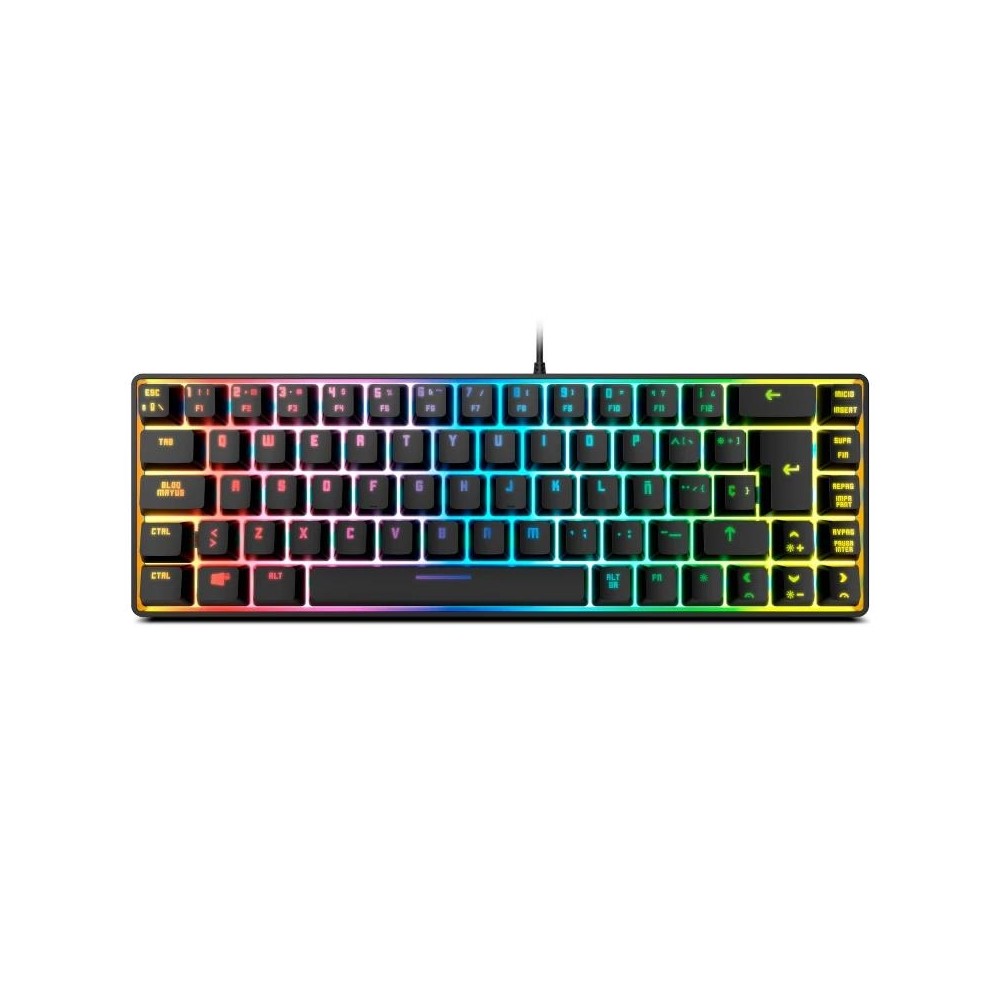 Krom kalista | teclado mini rgb membrana