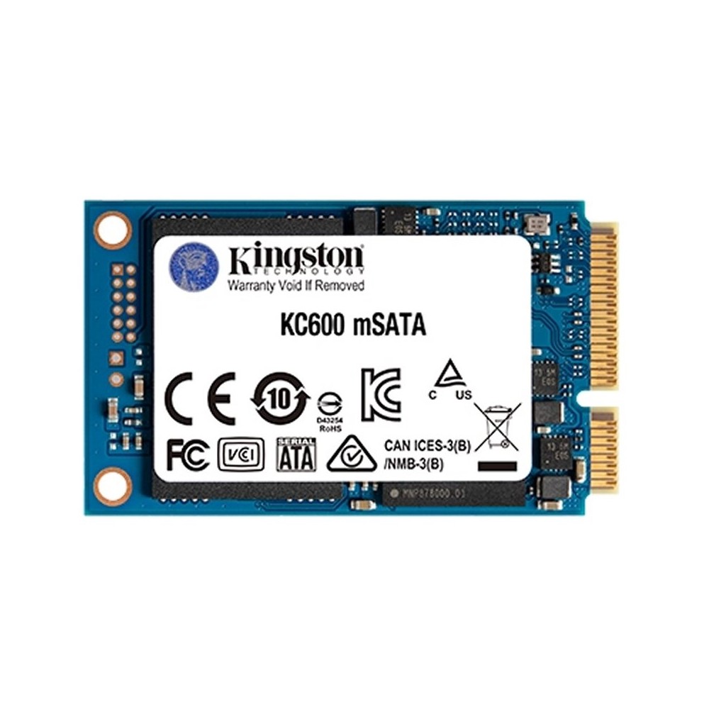 Kingston skc600ms/256g ssd 256gb tlc 3d msata