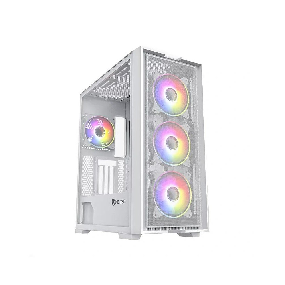 Hiditec caja e-atx h2 air argb white